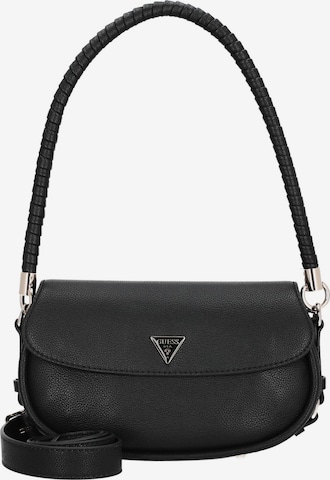 GUESS Originals Umhängetasche 'Danya Flap' in Schwarz: Vorderseite