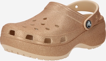 Crocs - Zuecos 'Classic' en marrón: frente