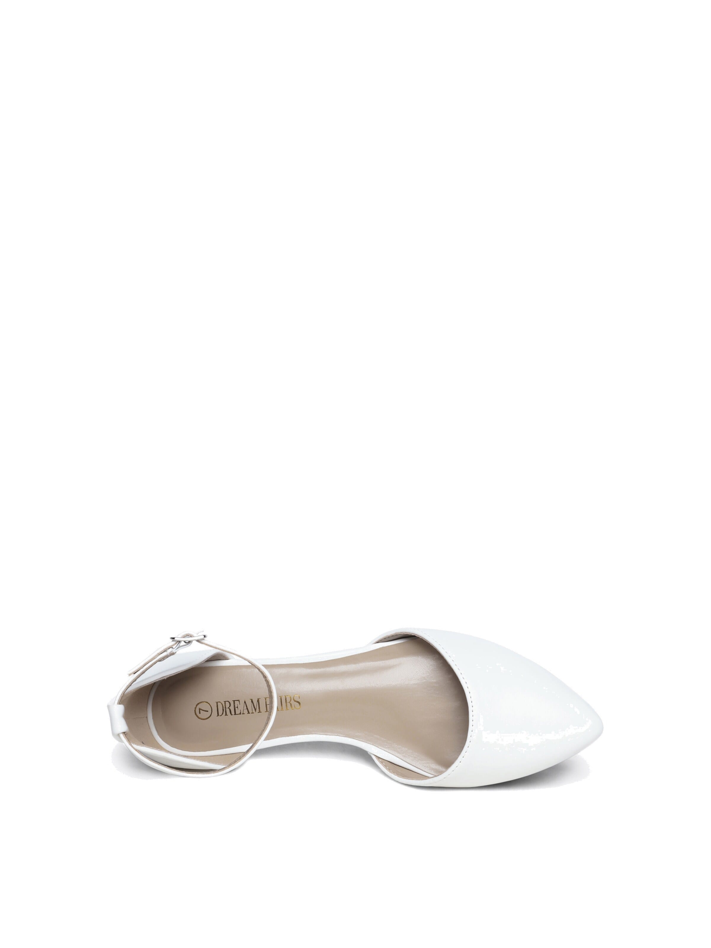 Dream Pairs Remballerina 'DREAM PAIRS Ballerinas Damen Flache Schuhe' i vit