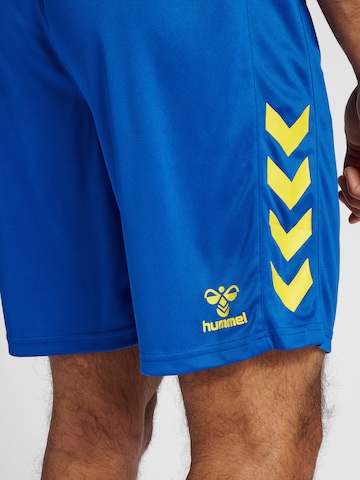 Hummel Regular Sportshorts in Blau