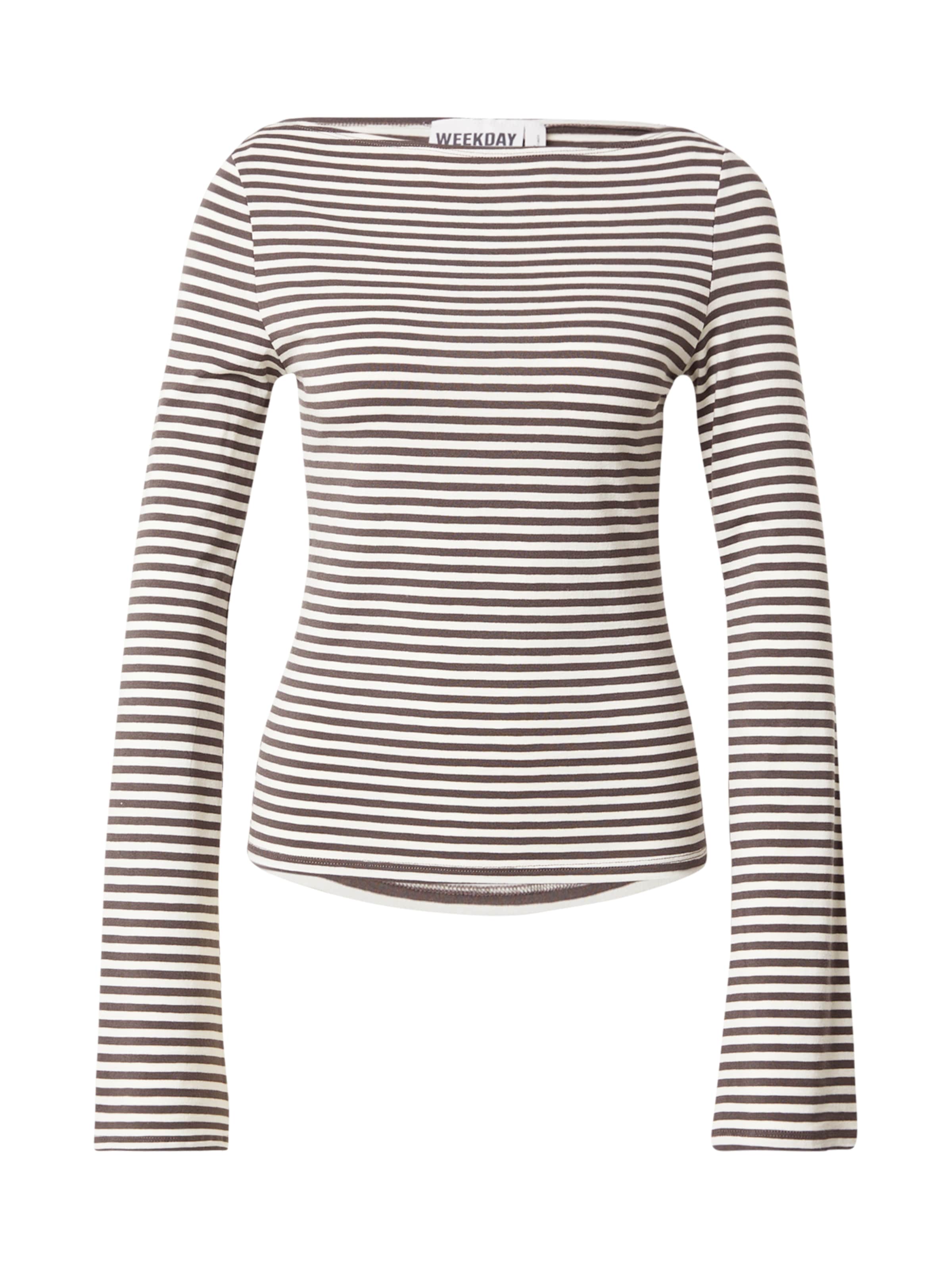 WEEKDAY - Camiseta 'Annie' en blanco: frente