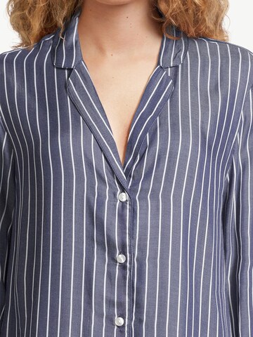 SEIDENSTICKER Nightgown 'Classic Web' in Blue