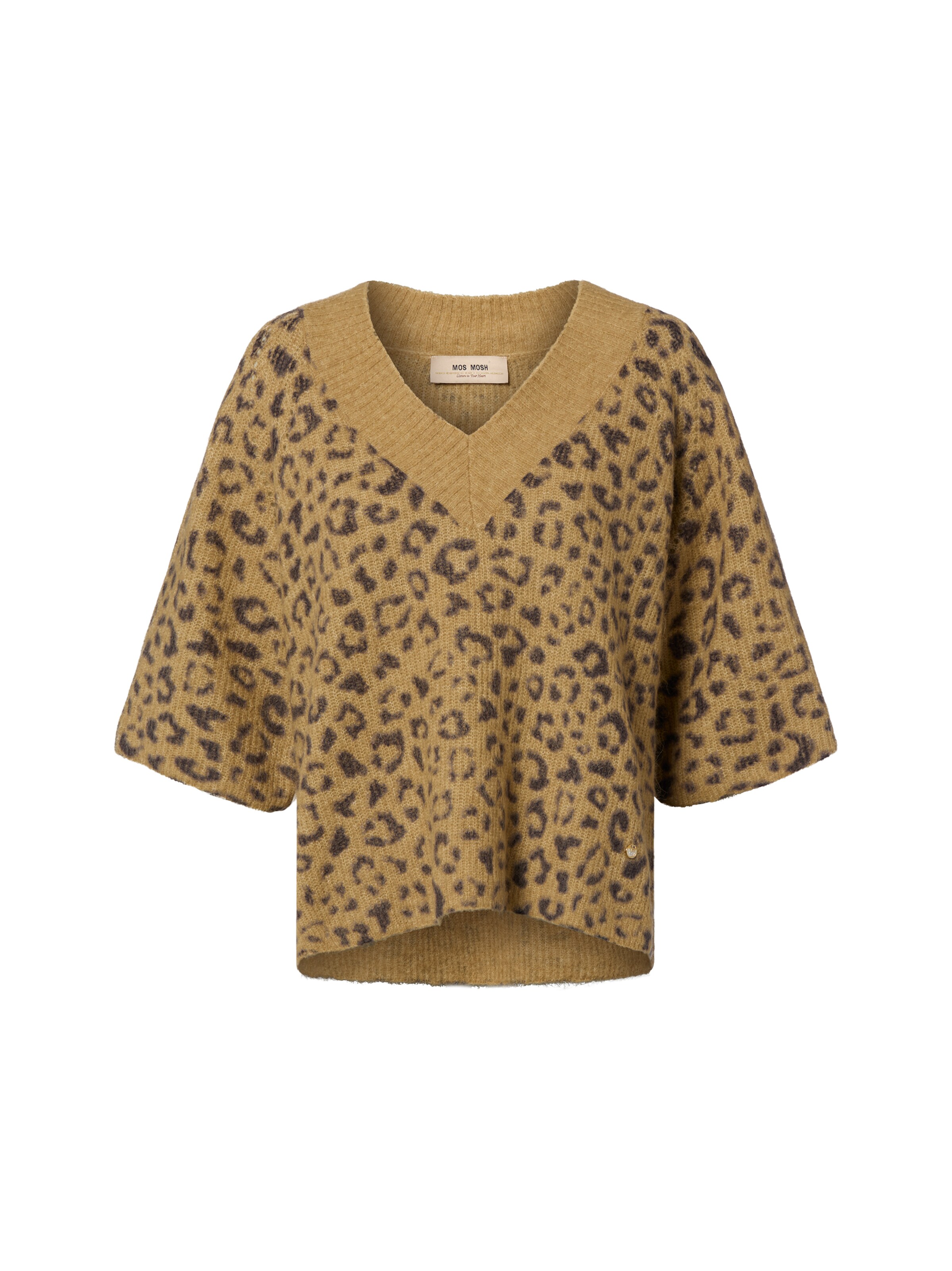 MOS MOSH Pullover 'Taci' in Braun: Vorderseite