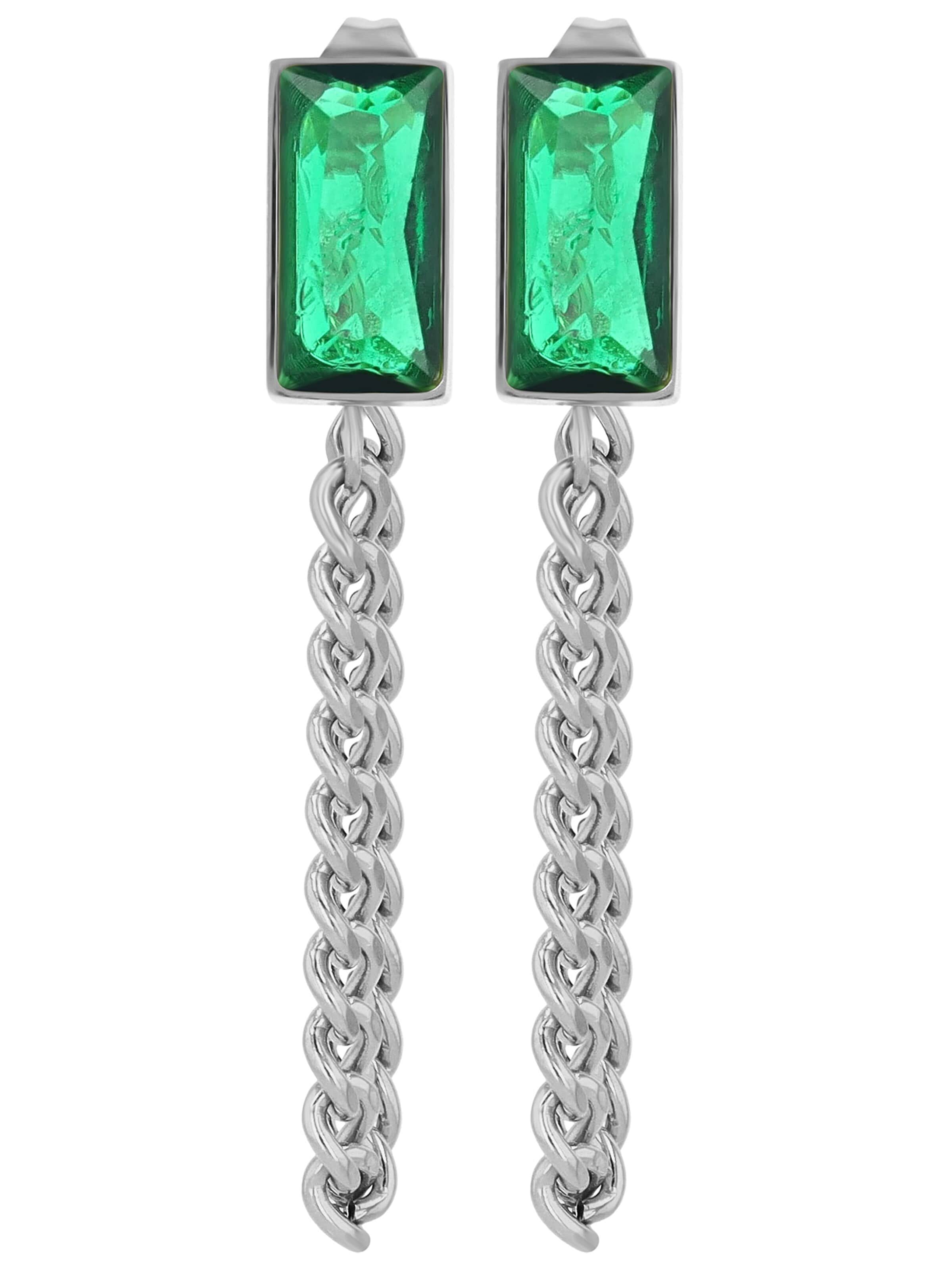 Akzent Earrings 'Xerina, langlebig' in Silver: front