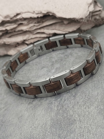 Holzwerk - Pulsera 'WERLSEE' en plata