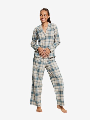 ESPRIT Pyjama in Blau