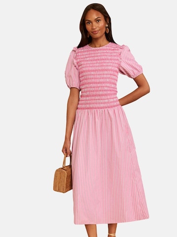 love & roses Kleid in Pink: Vorderseite