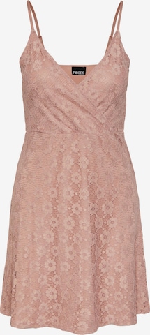 PIECES Letní šaty 'Jada' – pink: přední strana