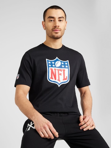 juoda NEW ERA Marškinėliai 'NFL'