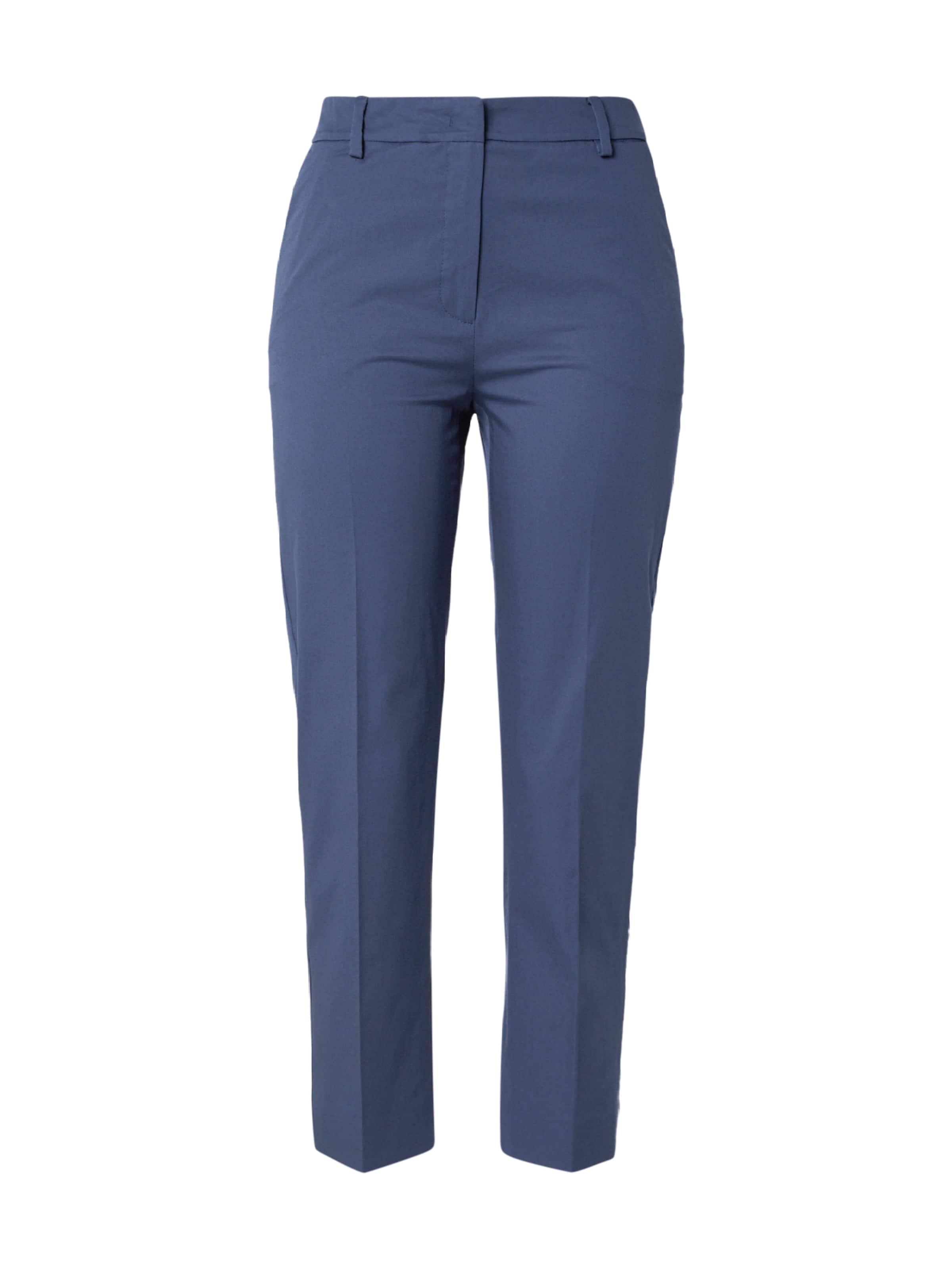 Weekend Max Mara Slimfit Pantalon 'CECCO' in Blauw: voorkant