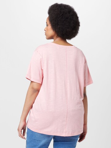 Esprit Curves T-shirt i rosa