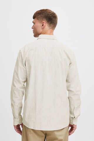 !Solid Slim fit Button Up Shirt in Beige