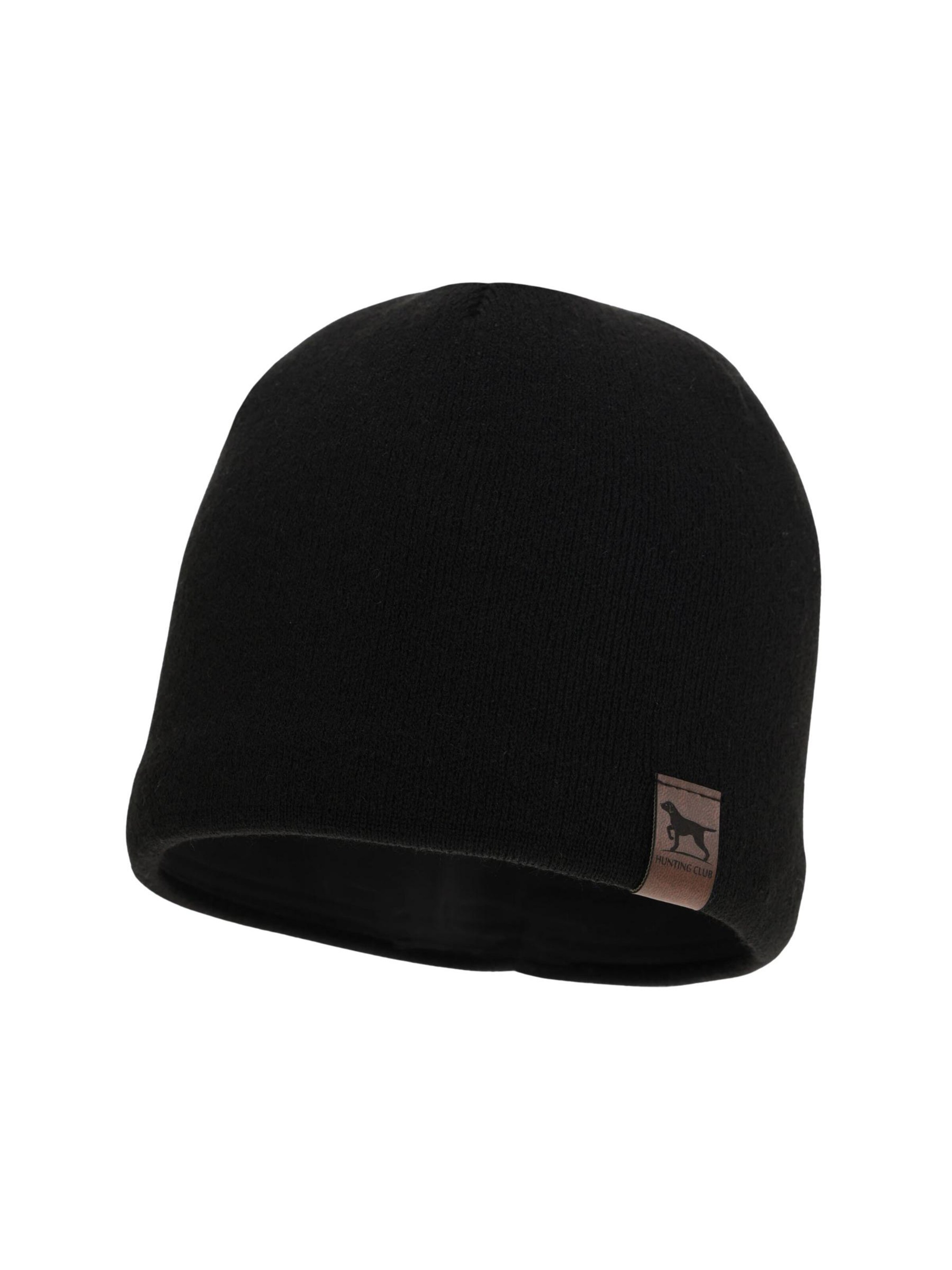 Chapeaux Maxte en noir : devant