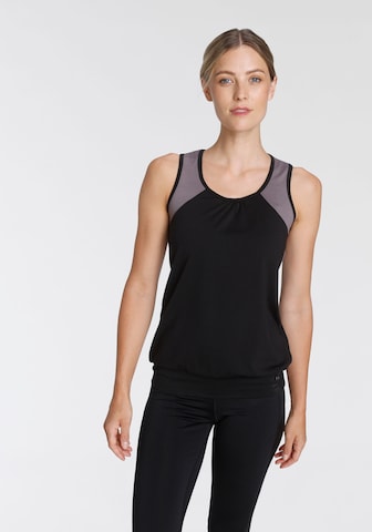 OCEAN SPORTSWEAR Sports Top in Grey: front