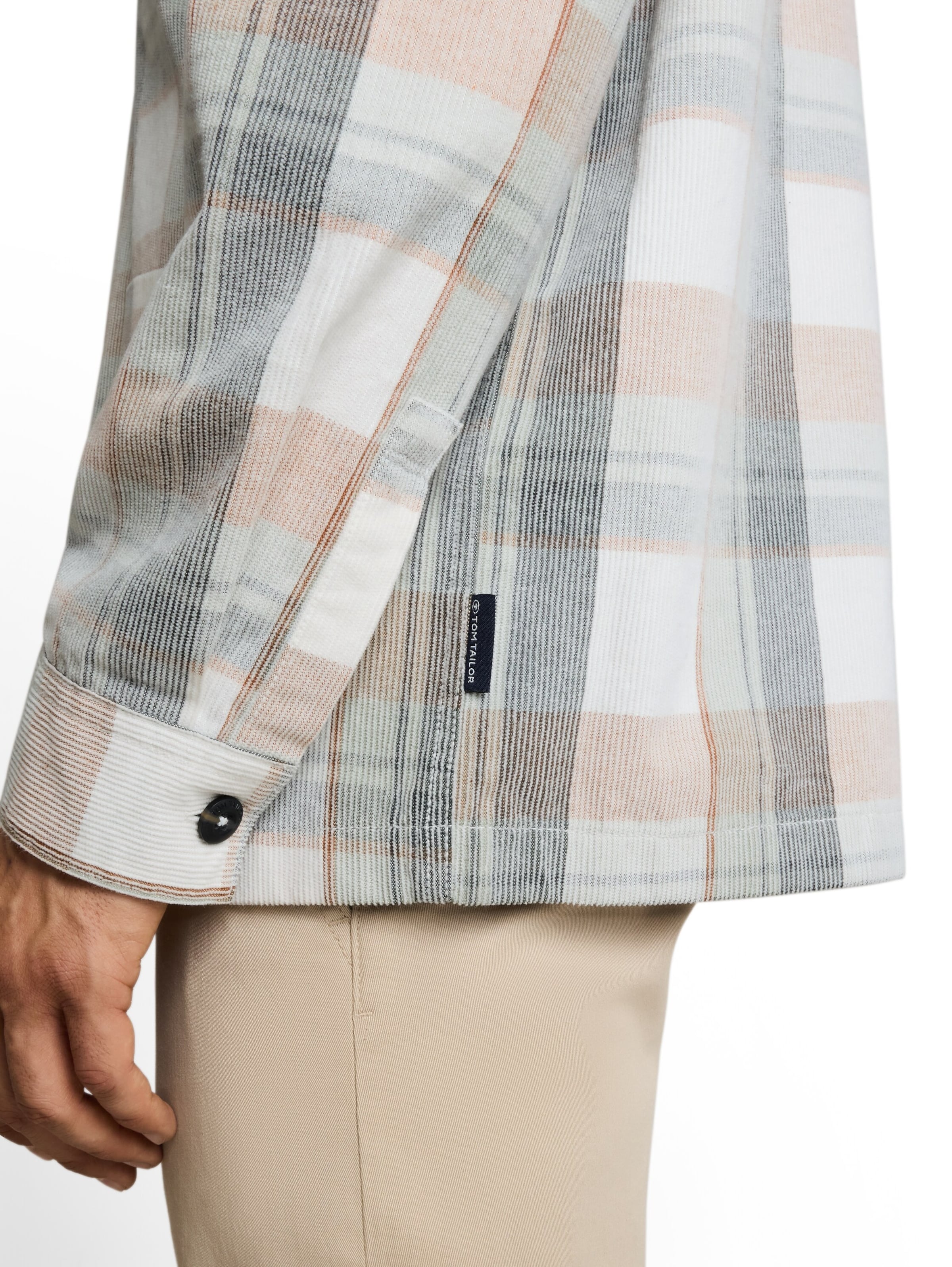 TOM TAILOR Comfort Fit Hemd in Weiß