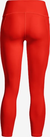 UNDER ARMOUR Skinny Sporthose in Rot