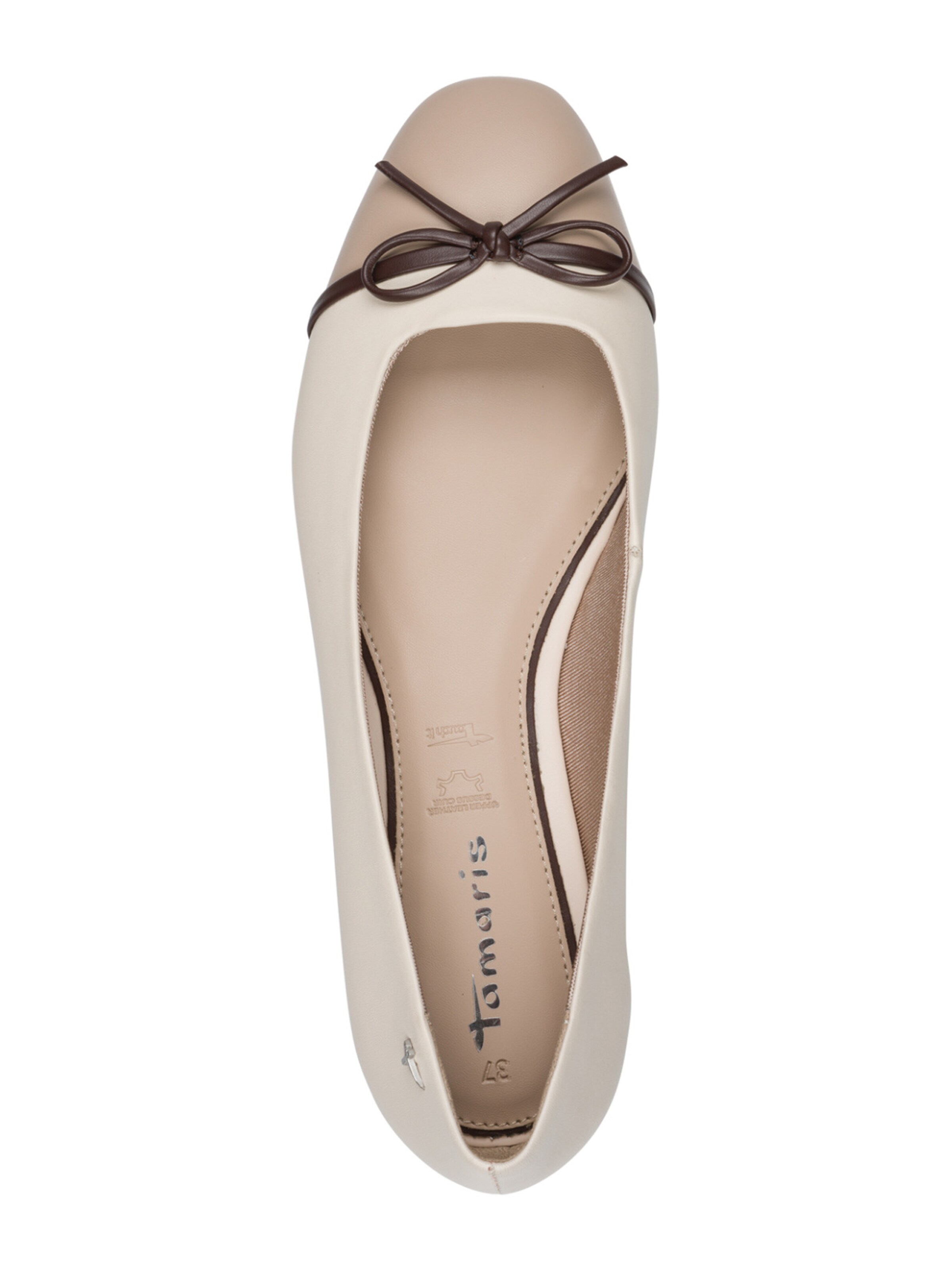 Ballerines Tamaris en beige