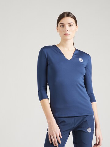 BIDI BADU Performance Shirt in Blue: front