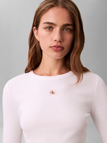 Calvin Klein Jeans Koszulka w kolorze biały