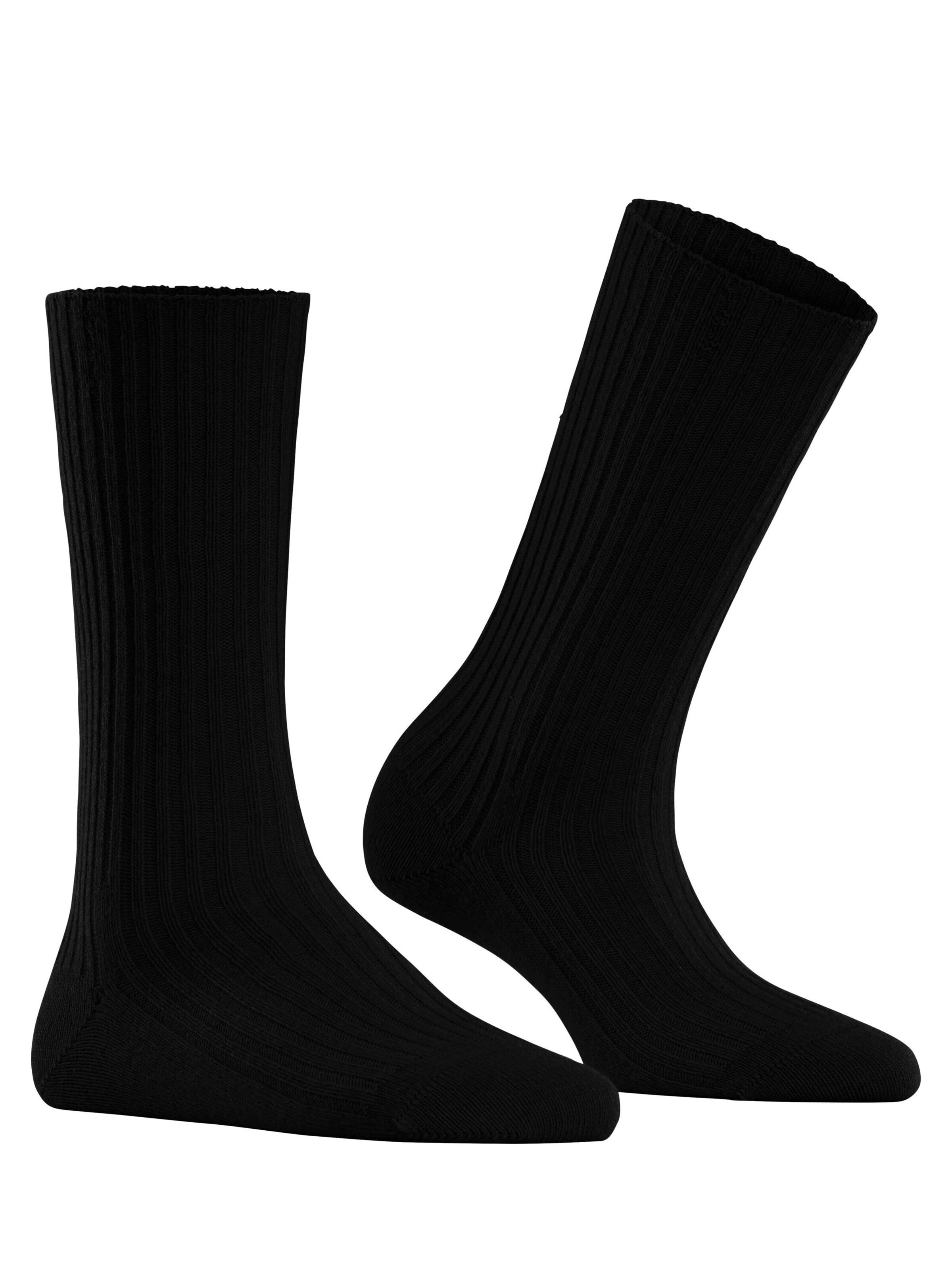 FALKE Socken 'Cosy Wool Boot'‌‌‌‌‌‌‌‌ in Schwarz