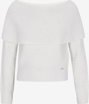 DreiMaster Klassik Trui in Wit: voorkant