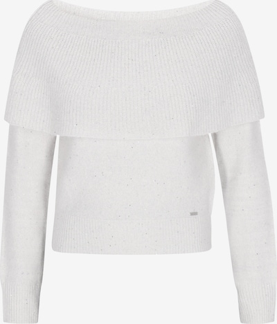 DreiMaster Klassik Pullover in XS-S in offwhite, Produktansicht