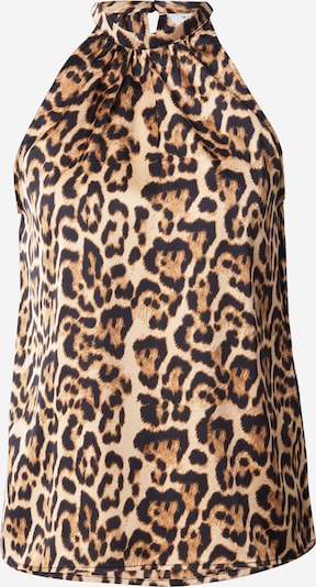 VILA Blūze 'VILEA', krāsa - karameļkrāsas / gaiši brūns / tumši brūns, Preces skats