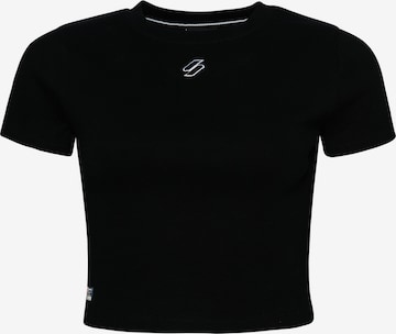 Superdry Shirt in Black: front