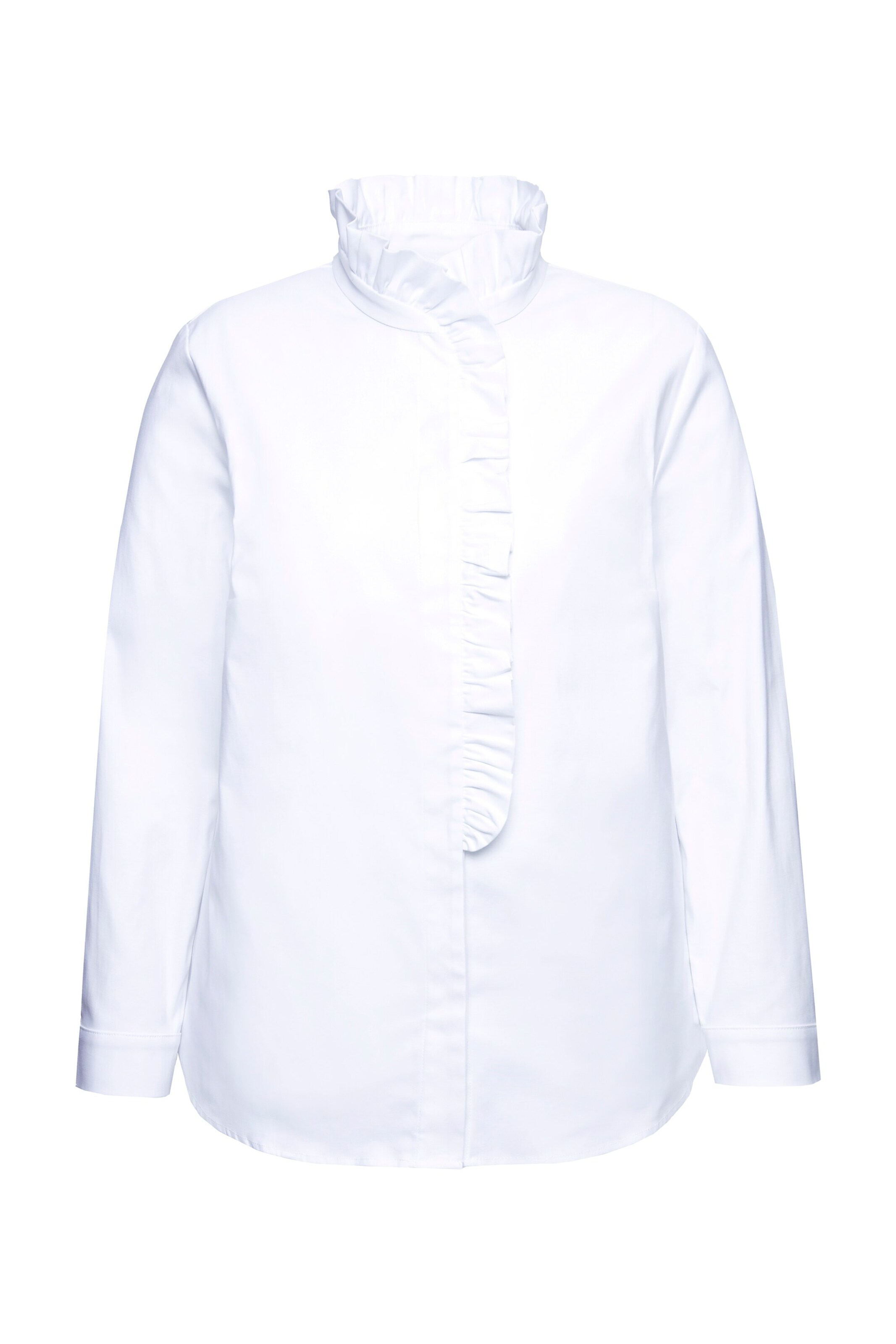 Ulla Popken Bluse in Weiß: Vorderseite