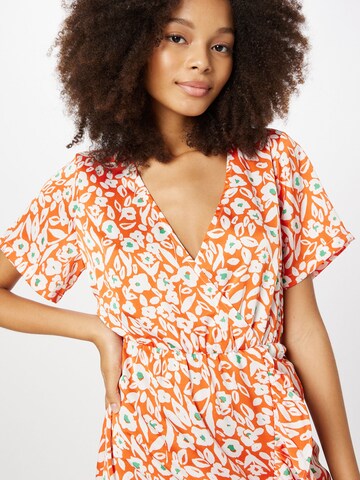 SISTERS POINT Summer dress 'EZAI' in Orange