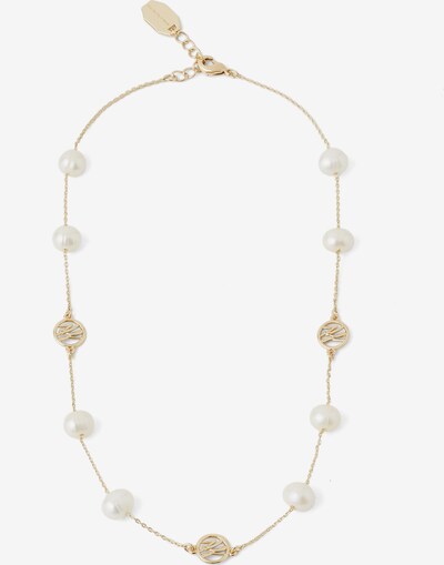 Collana Karl Lagerfeld di colore oro / bianco perla, Visualizzazione prodotti
