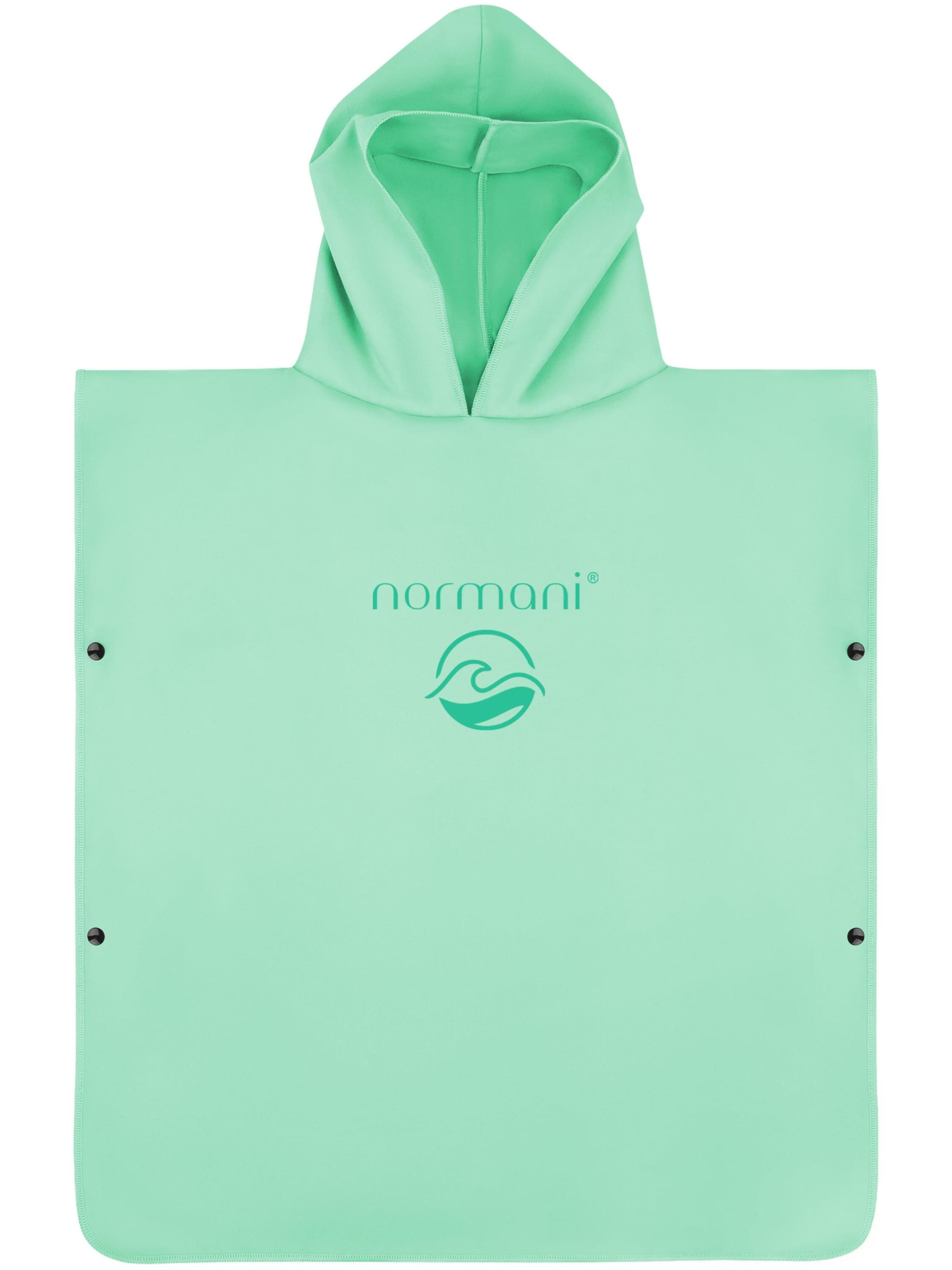 Peignoir ' Manati ' normani en bleu : devant