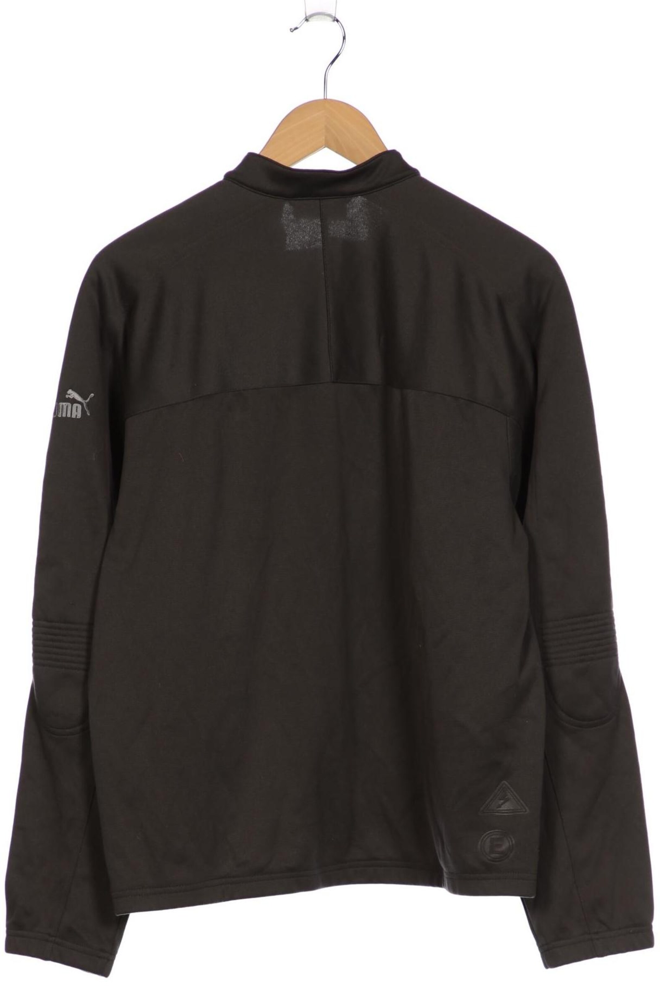 PUMA Sweatshirt & Zip-Up Hoodie in L in Grey