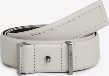 Ceinture Calvin Klein en beige : devant