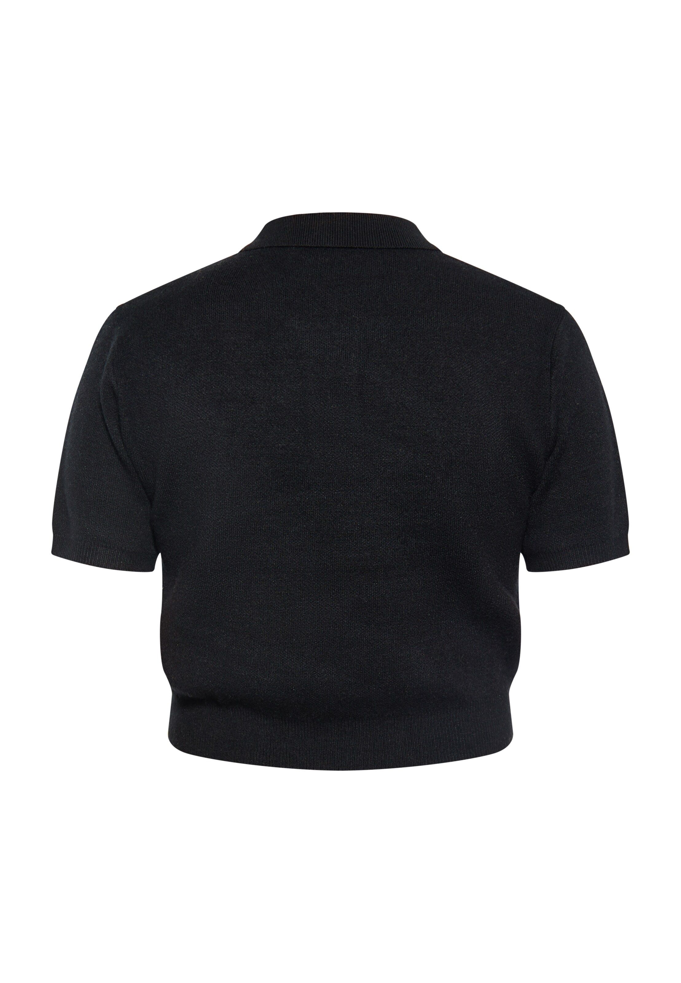 myMo ROCKS Πλεκτό τοπ σε μαύρο