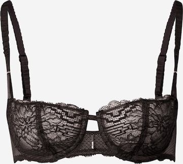 Balconnet Soutien-gorge 'WALTZ' Chantelle en noir : devant