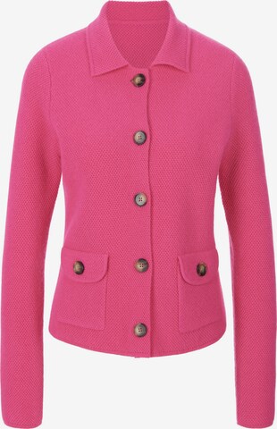 include Knit Cardigan in Pink: front