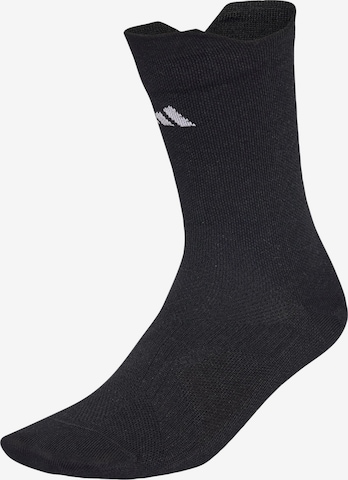 Calzino sportivo di ADIDAS PERFORMANCE in nero: frontale