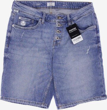 QS Shorts M in Blau: predná strana