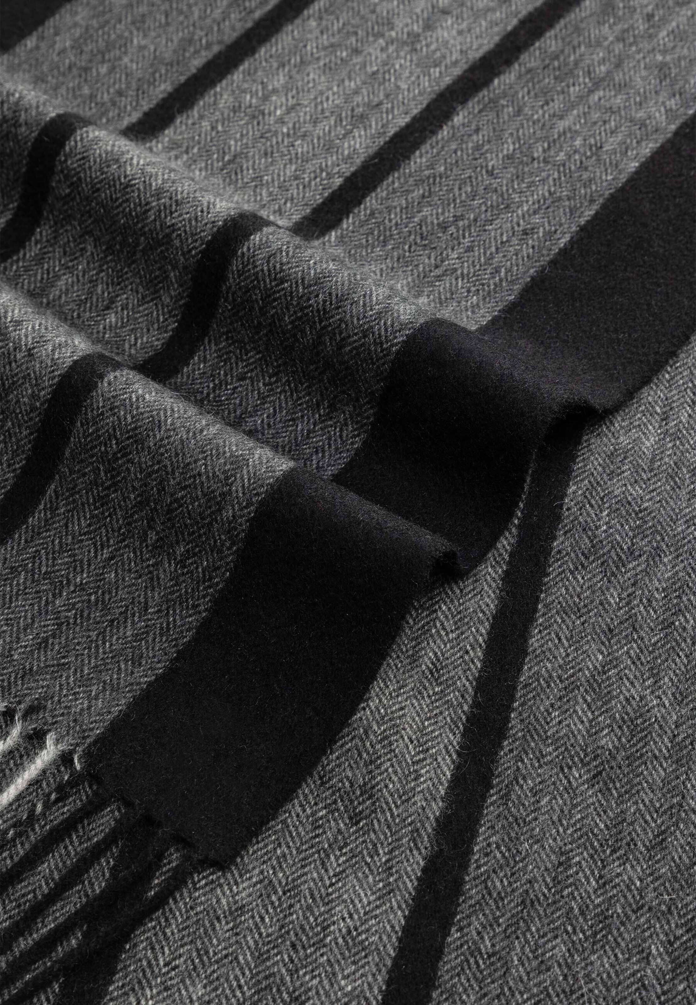 Roeckl Sjaal 'WIDE STRIPES' in Grijs