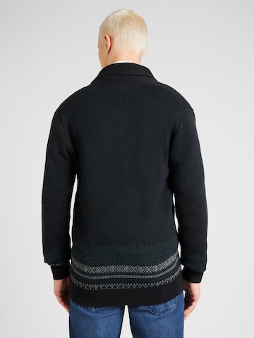 Lindbergh Knit cardigan in Black