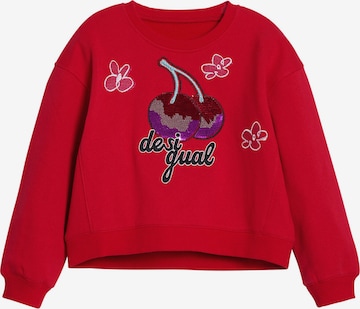 raudona Desigual Megztinis be užsegimo: priekis