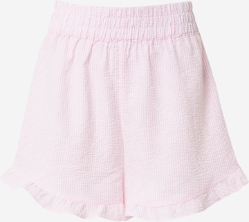 A-VIEW Regular Trousers 'Sonja' in Pink: front