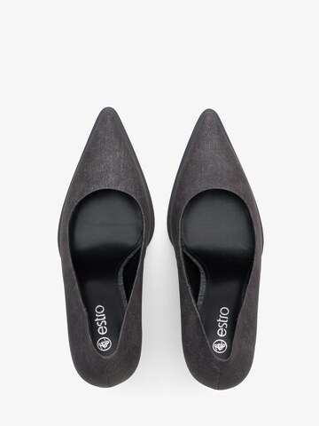 Estro Pumps met hoge voorkant '532-801' in Grijs