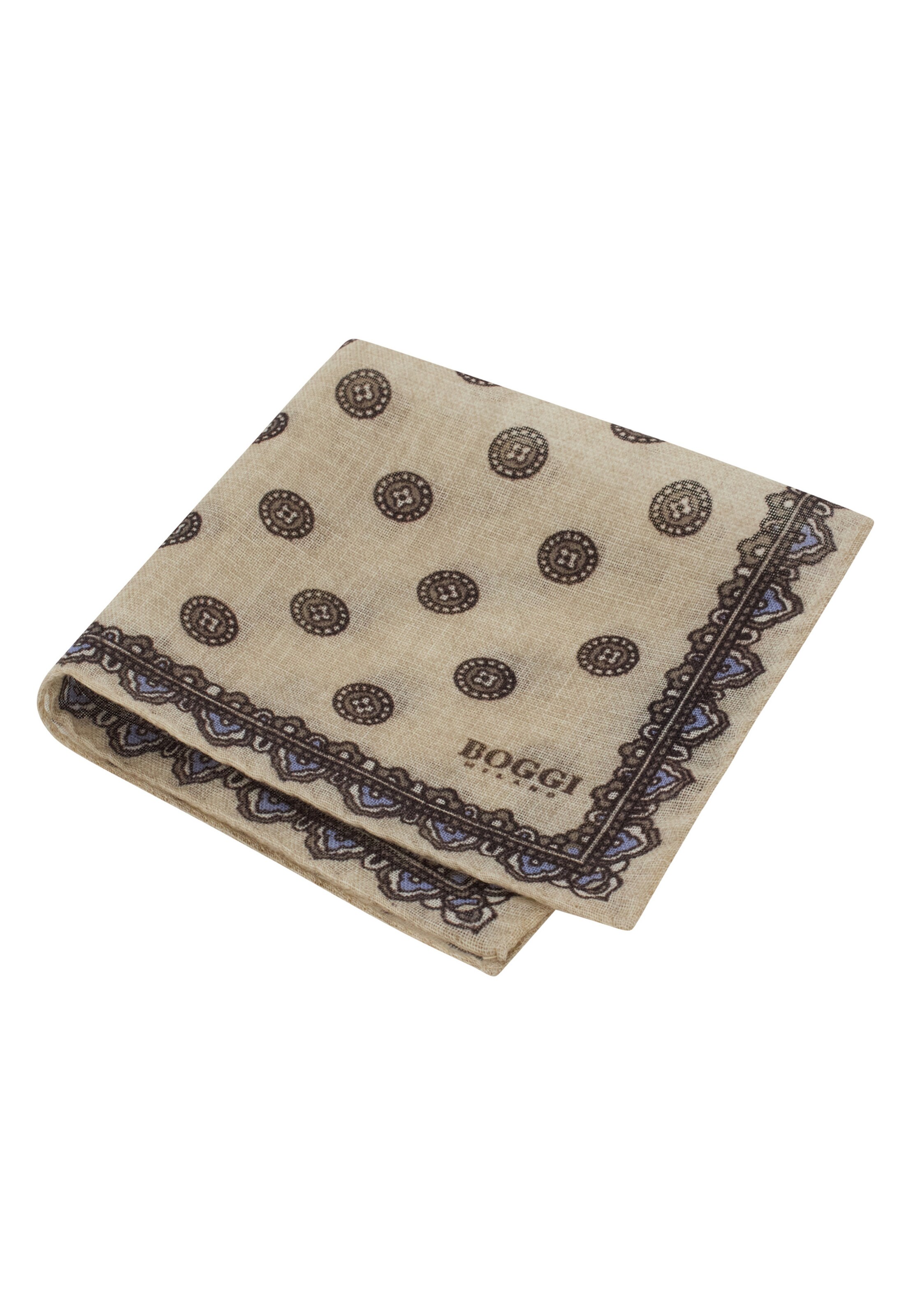 Boggi Milano Shawl in Beige: front