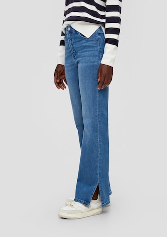 s.Oliver Flared Jeans 'Selina' in Blue: front