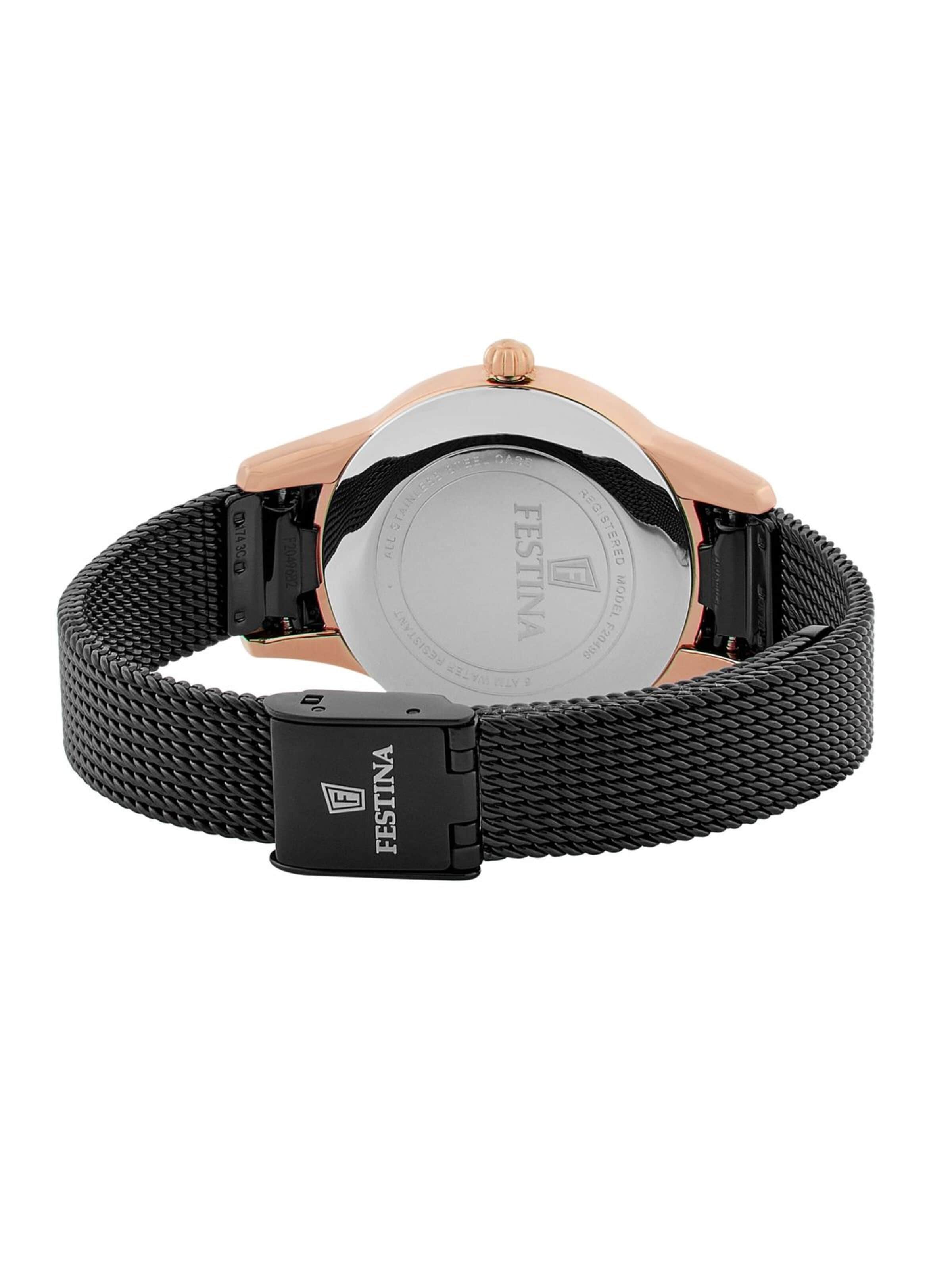 Montre à affichage analogique 'Festina - Watch MADEMOISELLE - Quartz watch movement - Watch case width: 30.2 mm' FESTINA en noir