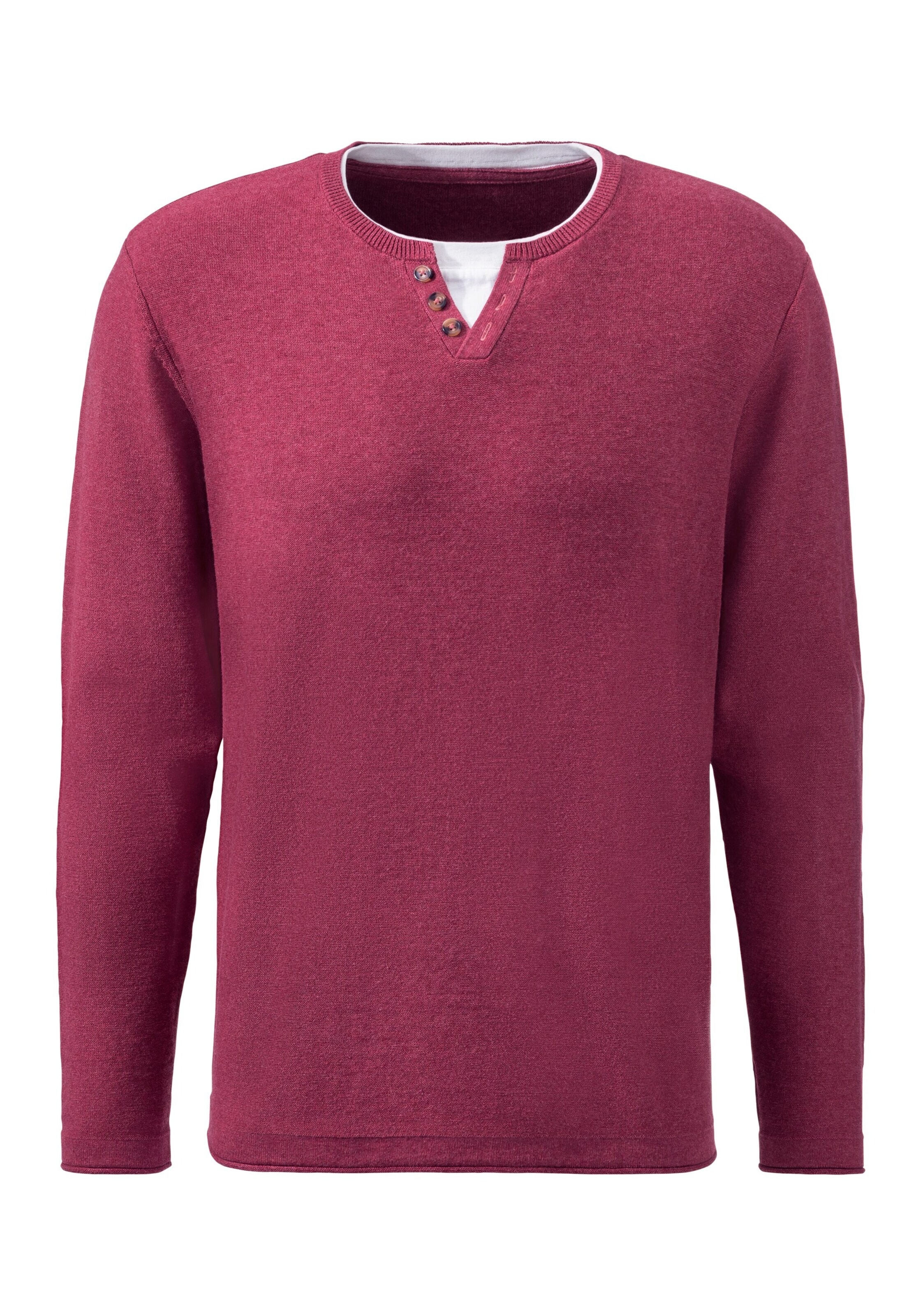 Pull-over H.I.S en rouge : devant