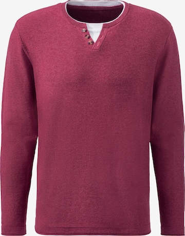 Pullover di H.I.S in rosso: frontale