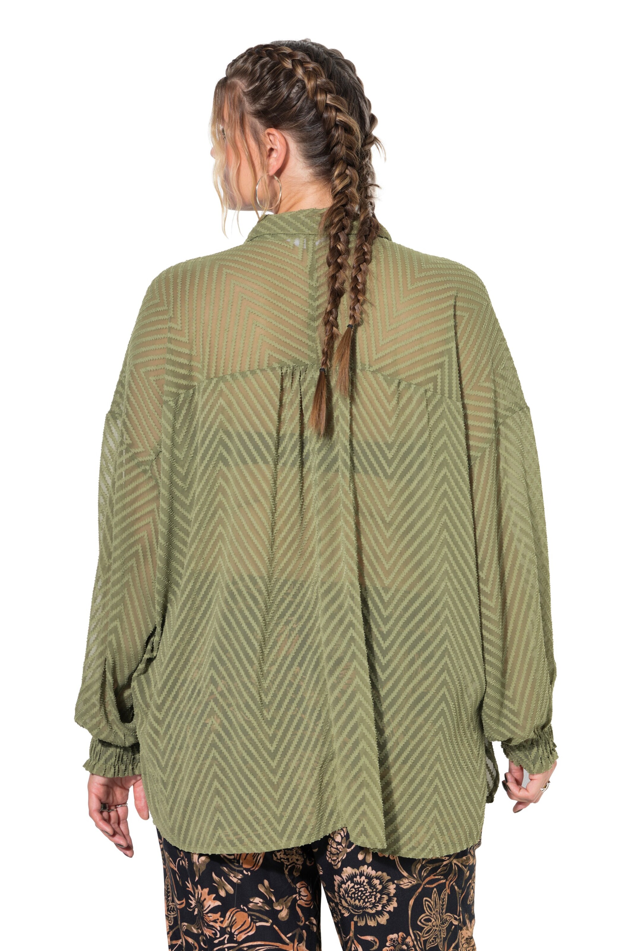 Studio Untold Blouse in Green